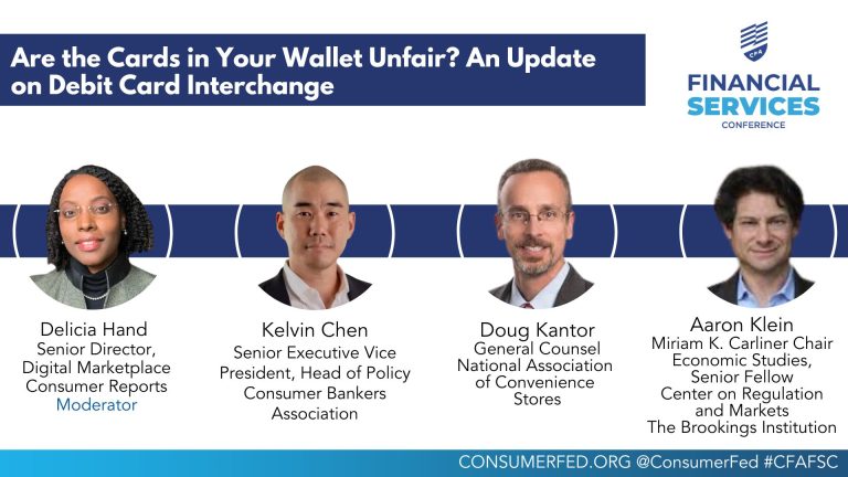 ARE THE CARDS IN YOUR WALLET UNFAIR? AN UPDATE ON DEBIT CARD INTERCHANGE