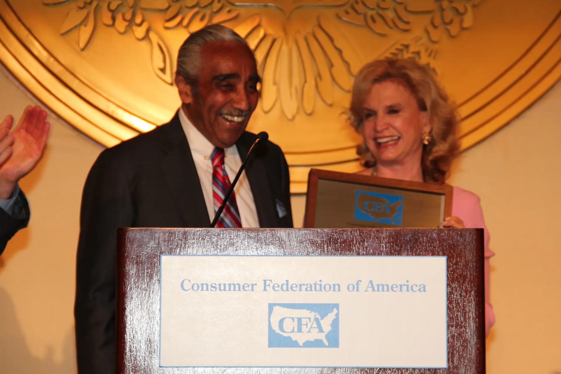 Congressman Charles Rangel & Congresswoman Carolyn Maloney