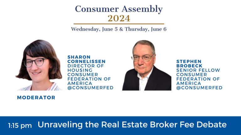 A Fireside Chat with Stephen Brobeck: Unraveling the Real Estate Broker Fee Debate