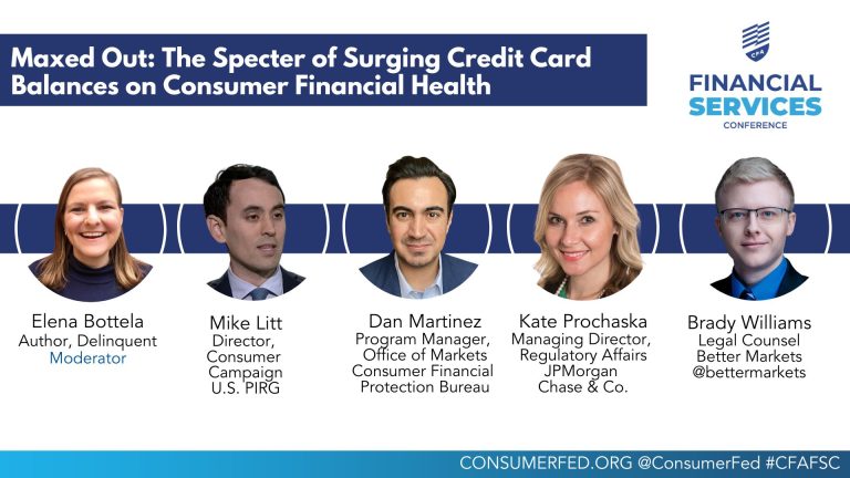 MAXED OUT: THE SPECTER OF SURGING CREDIT CARD BALANCES ON CONSUMER FINANCIAL HEALTH