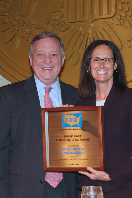 Senator Durbin & The Honorable Lisa Madigan