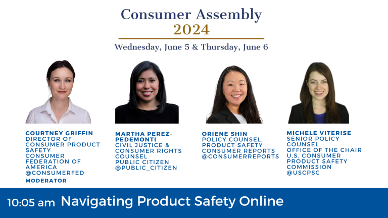 Navigating Product Safety Online